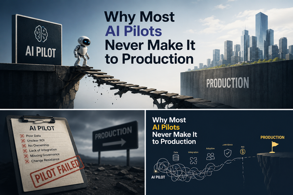 Why Most AI Pilots Never Make It to Production